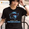 Dallas Renegades Lockup Logo T Shirt
