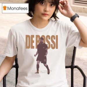 Daniele De Rossi As Roma Tour T Shirt