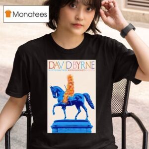 David Byrne Oct Tour The Wang Theatre In Boston T Shirt