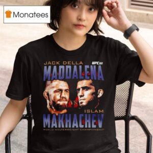 Della Maddalena Vs Makhachev Heads Ufc T Shirt