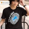 Detroit Lions In My Dna T Shirt