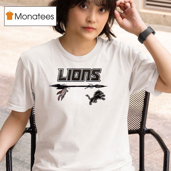 Detroit Lions X Native American Heritage T Shirt