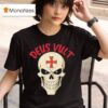 Deus Vult Faith Over Fear God Wills It Skull T Shirt