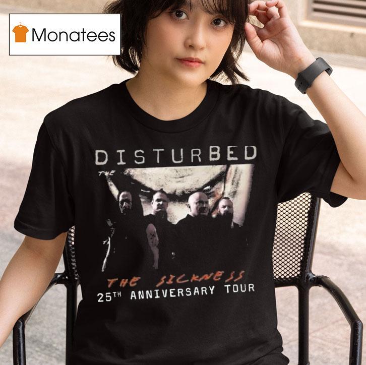 Disturbed Copenhagen Tour T Shirt