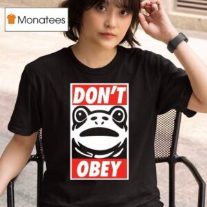 Don T Obey Portland Frog New T Shirt