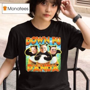 Down Kung Fu Panda T Shirt