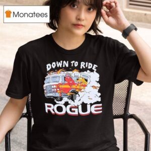 Down To Ride Rogue Cartoon T Shirt
