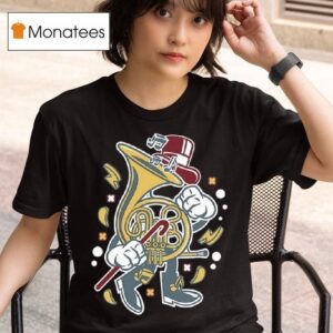 Drawing British Horn Street Cartoon T Shirt