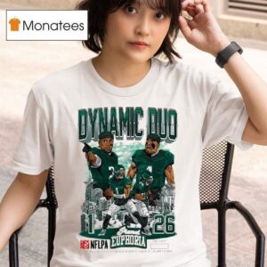 Dynamic Duos Hurts Barkley Philadelphia Eagles Nflpa T Shirt