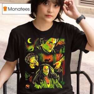 Edward Cullen And Bella Swan Movie Twilight Retro Halloween Vampire T Shirt