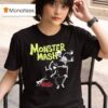 Emily The Strange Green Monster Mash Skeleton T Shirt