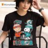 Florida Gators Miami Dolphins Snoopy Merry Peanuts Christmas T Shirt