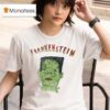 Frankenstein Drawing Horror T Shirt
