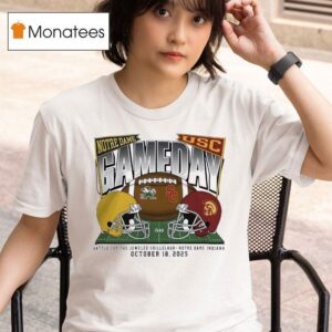 Gameday Notre Dame Fighting Irish Vs Usc Trojans T Shirt