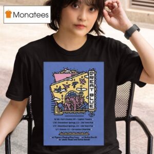 Great Blue Colorado Tour T Shirt