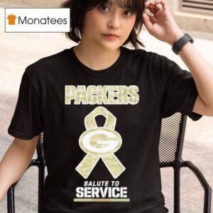 Green Bay Packers Salute To Service T Shirt
