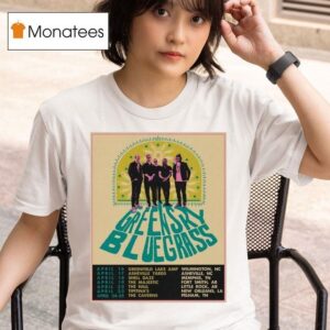Greensky Bluegrass Spring Tour Dates T Shirt