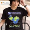 Grinch Vs United States Postal Service Scan This T Shirt