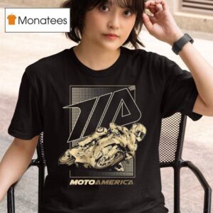 Halftone Motoamerica T Shirt