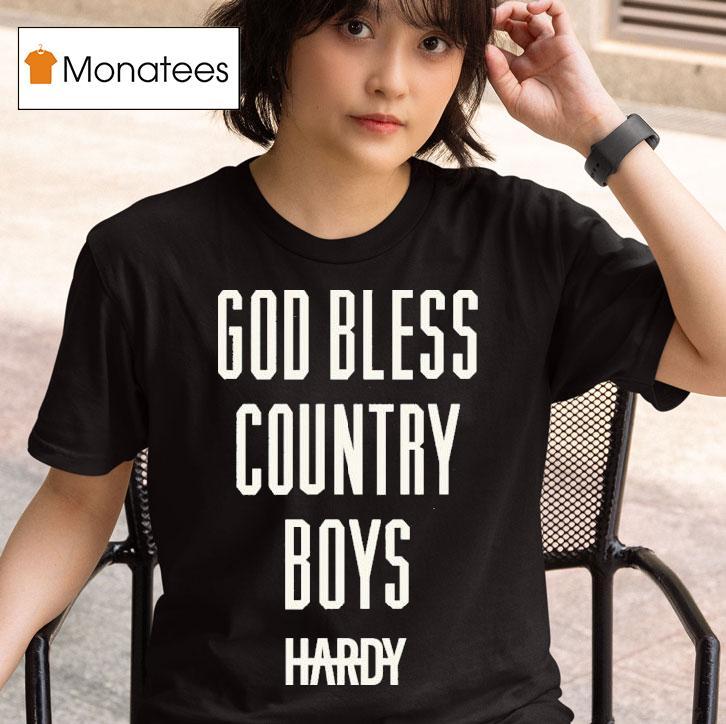 Hardy God Bless Country Boys T Shirt