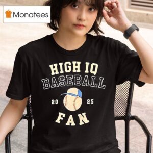 High Iq Baseball Fan Toronto Blue Jays Hirt T Shirt