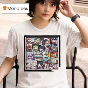 Hololive English Eurobeat Remix Album T Shirt