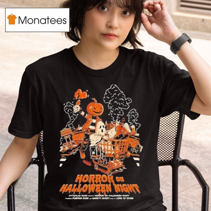 Horror On Halloween Nigh T Shirt