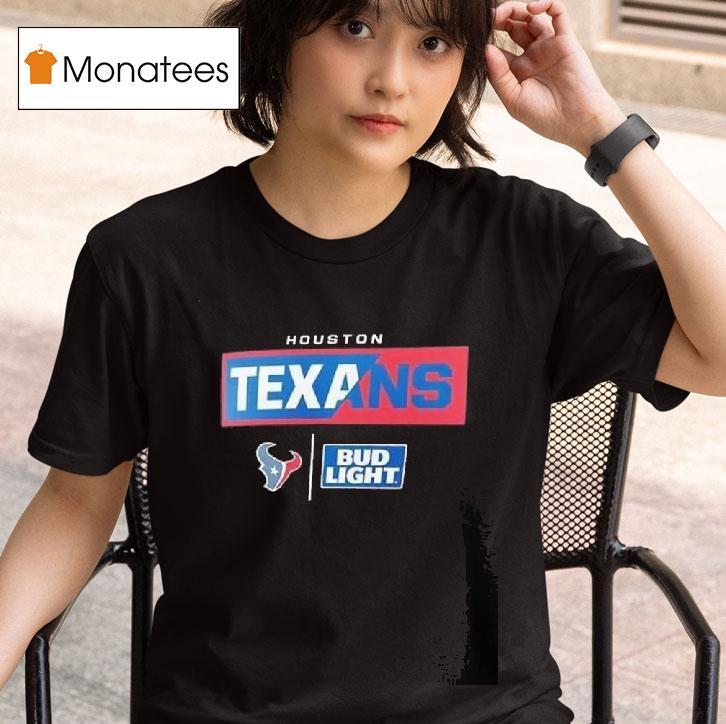 Houston Texans Nfl X Bud Light Logo T Shirt