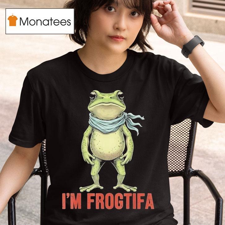 I M Frogtifa Frog Portland Freedom Abolish Ice Fascism Protes T Shirt