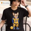 Indiana Pacers X French Bulldog Hoop Dogs T Shirt