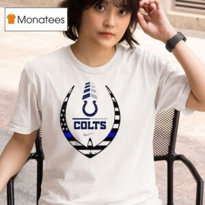 Indianapolis Colt Police Law Enforcement Appreciation Day Logo T Shirt