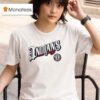 Indianapolis Indians Logo Wordmark T Shirt