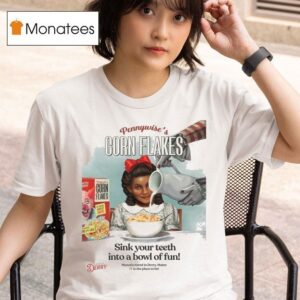 It Welcome To Derry On October Pennywise S Corn Flakes Sink Your Th Into A Bowl Of Fun T Shirt