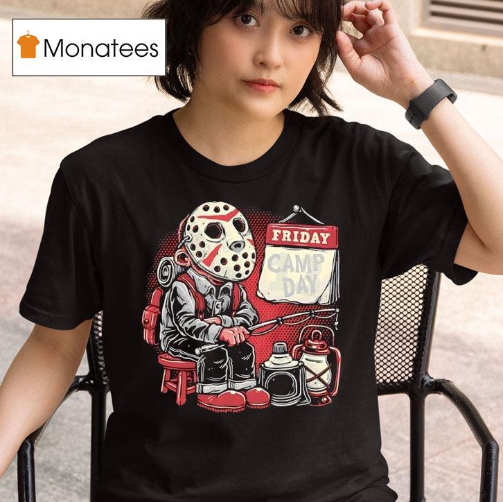 Jason Voorhees Friday Is Camp Day Halloween T Shirt
