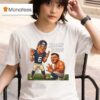 Jaxson Dart And Cam Skattebo Blues Bros New York Giants Football T Shirt