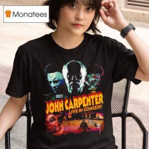 John Carpenter Live In La T Shirt