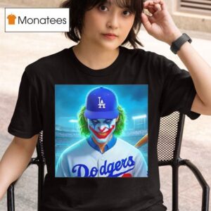 Joker X Los Angeles Dodgers Halloween T Shirt