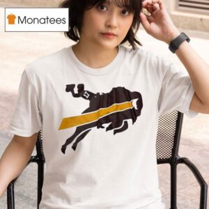 Josh Allen Buffalo Bills Wyoming Logo T Shirt