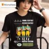 Josh Jacobs Jordan Love And Tucker Kraft Normal Heartbeat Deceased Heartbeat Heartbeat Watching Green Bay Packers Signatures T Shirt