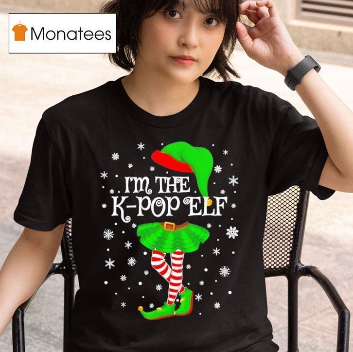 K Pop Elf Christmas Xmas T Shirt