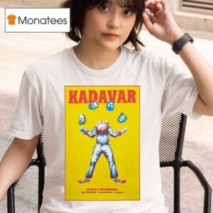 Kadavar Oct Felsenkeller In Leipzig Germany Heads T Shirt