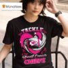 Kansas City Chiefs Breast Cancer Awareness Tackle Hear T Shirt