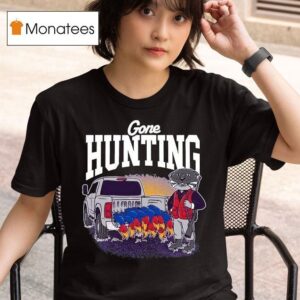 Kansas State Wildcats Gone Hunting Kansas Jayhawks Masco T Shirt