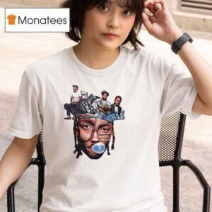 Kendrick Lamar California Bel Air They Not Like Us Portrait Graphic T Shirt