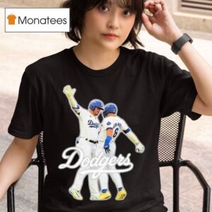 Kike Hernandez And Gavin Lux Crotch Bump La Dodgers T Shirt