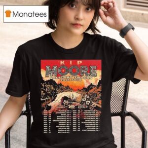 Kip Moore Solitary Tracks Fall Tour T Shirt