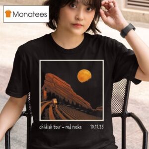 Lane Childish Tour Morrison Colorado Red Rocks Oct T Shirt
