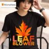 Leaf Blower Halloween Matching Couples Costume T Shirt