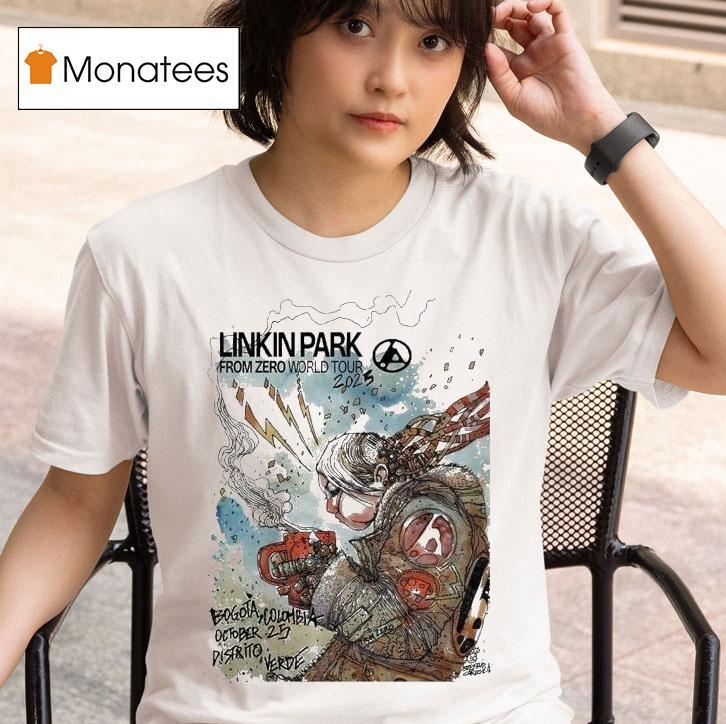 Linkin Park From Zero Tour At Distrito Verde In Bogota Dc On October T Shirt