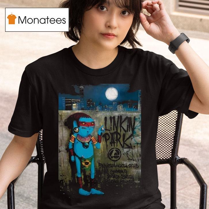 Linkin Park From Zero World Tour Sao Paulo Brazil Night At Morumbis On November T Shirt